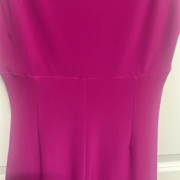 Lauren Ralph Lauren Sleeveless Sheath Dress Slimming Stretch Pink Size 8 Petite - Picture 8 of 11